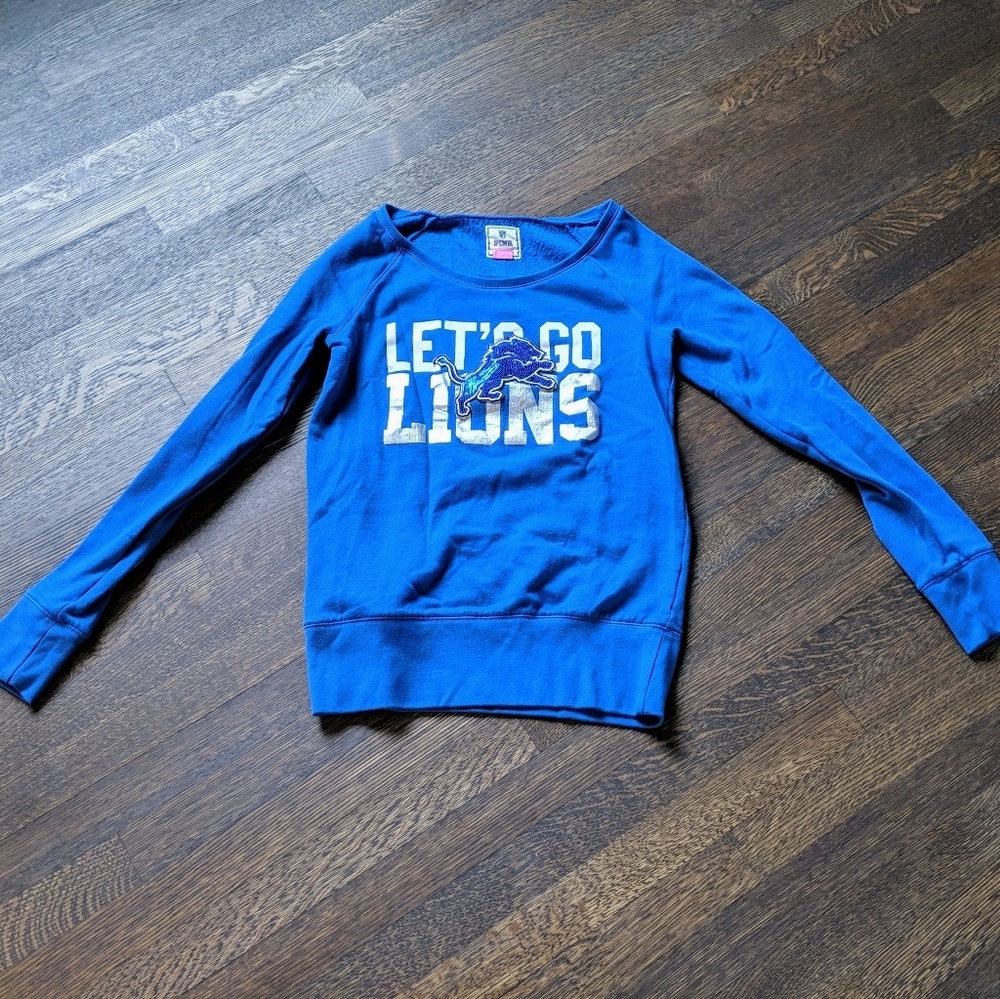 VS Pink Detroit Lions Sweatshirt